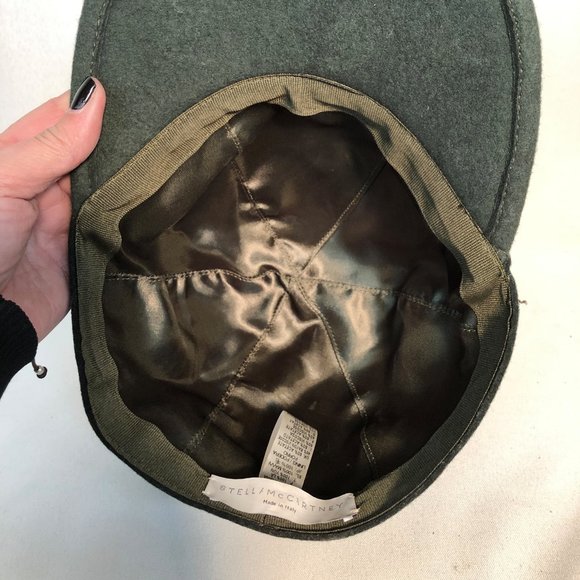 Stella McCartney Green Wool Baseball Cap!  FAB!! main image 8